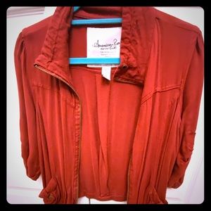 Three quarter sleeve jacket